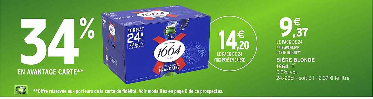 1664 BIÈRE BLONDE