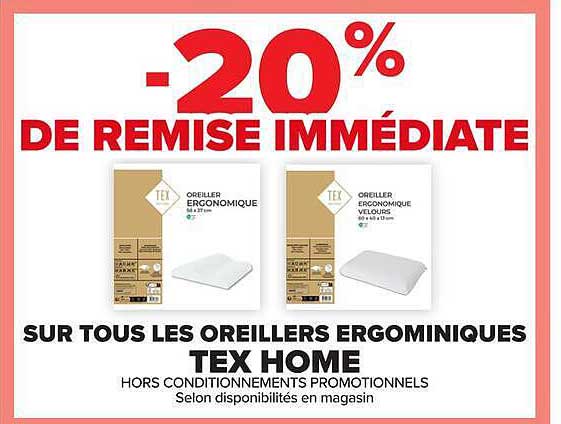 20% DE REMISE IMMÉDIATE