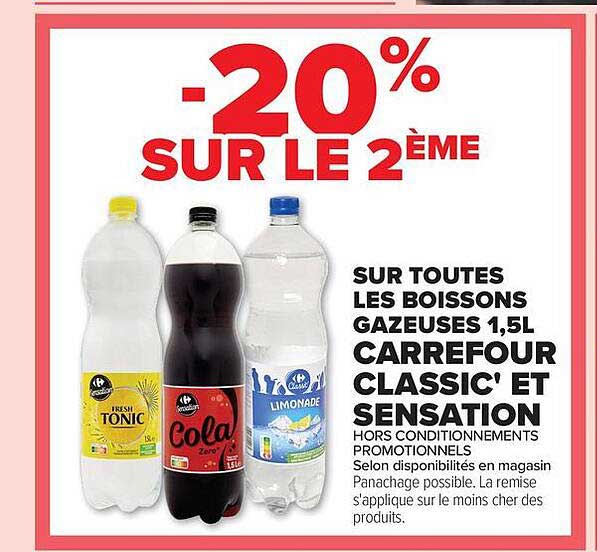 20% SUR LE 2ÈME