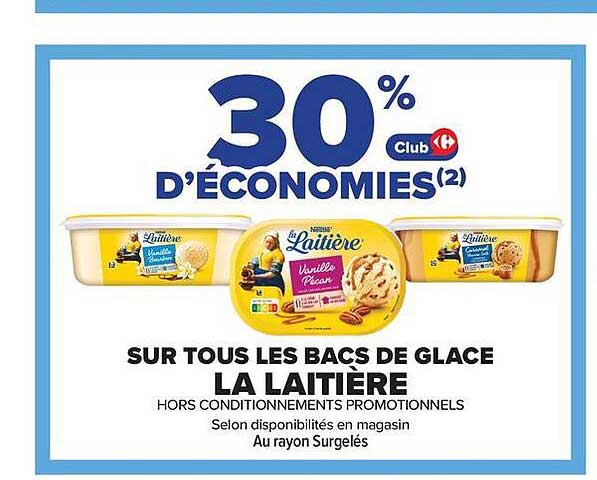 30% D'ÉCONOMIES