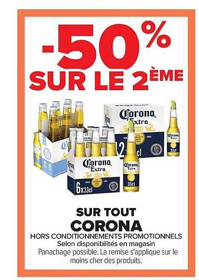 50% SUR LE 2ÈME