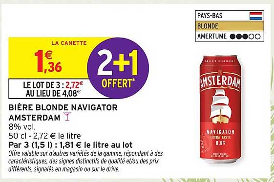 Amsterdam Navigator Blonde