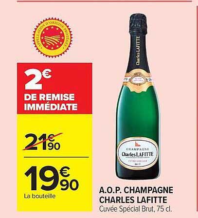 A.O.P. CHAMPAGNE CHARLES LAFITTE