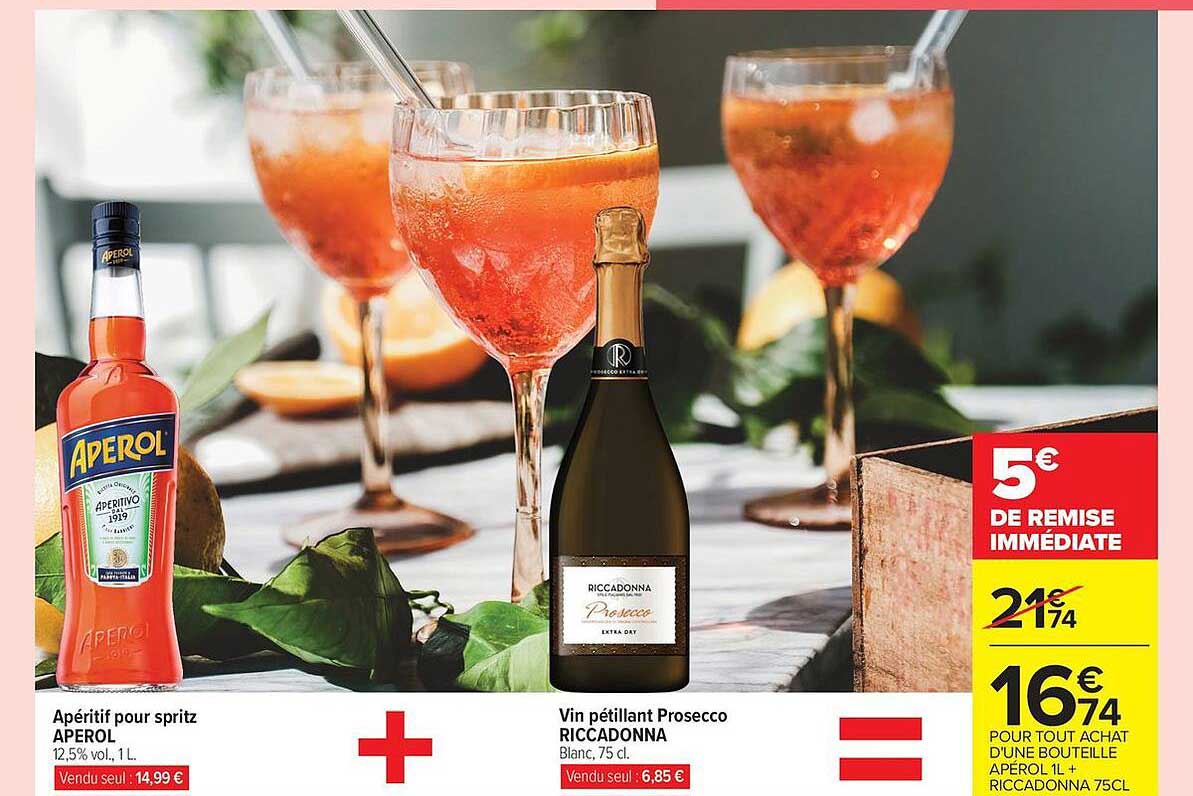 Aperol + Riccadonna Prosecco