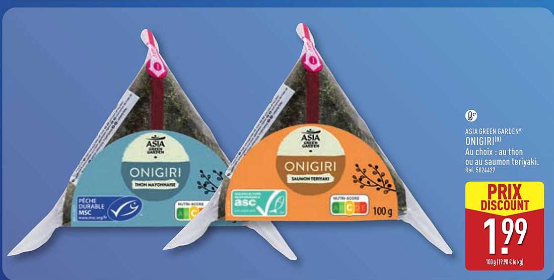 ASIA GREEN GARDEN ONIGIRI