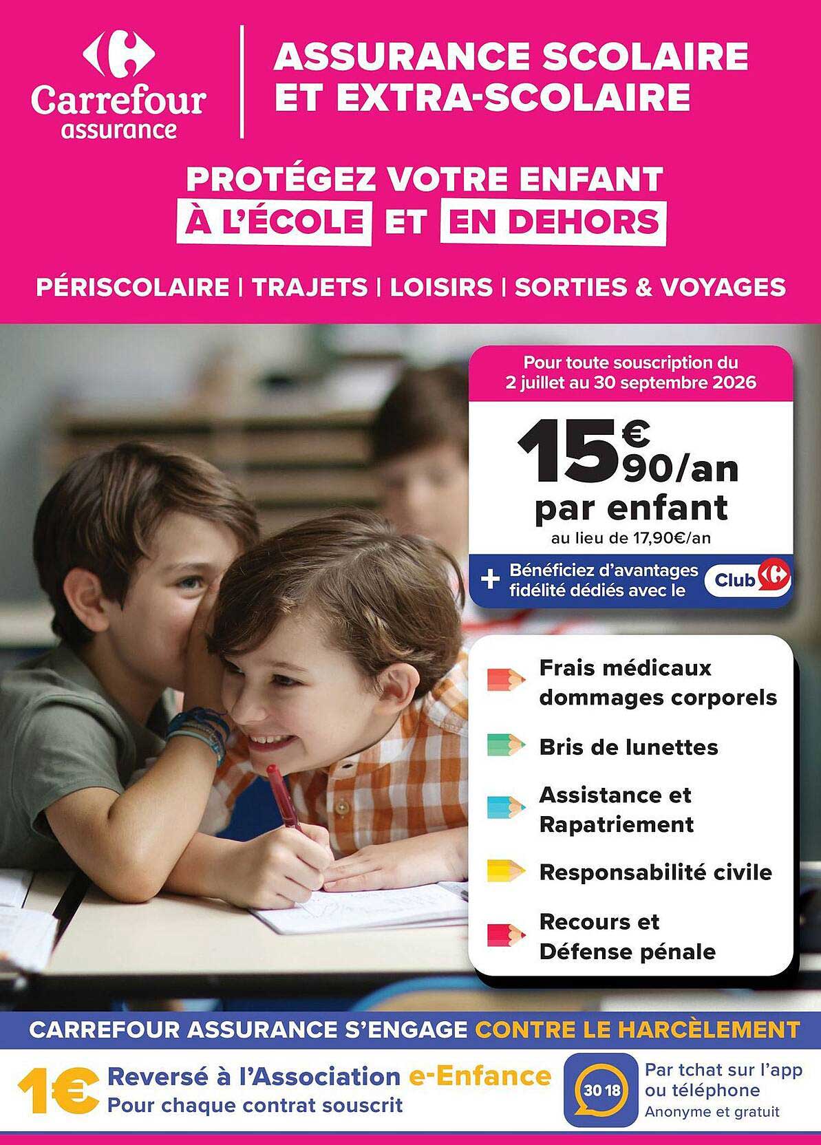 ASSURANCE SCOLAIRE ET EXTRA-SCOLAIRE