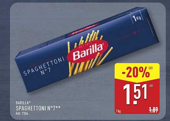 Barilla Spaghettoni N°7