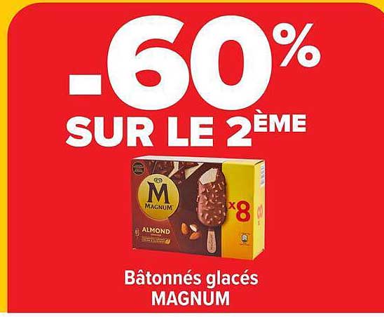 Bâtonnés glacés MAGNUM