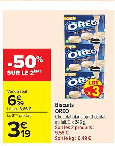 Biscuits OREO