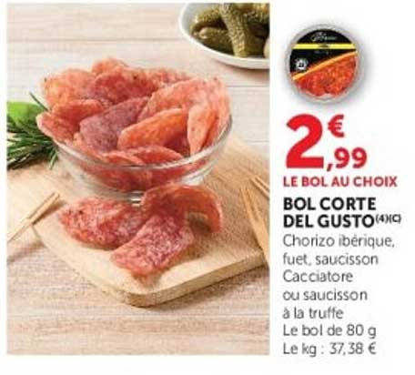 BOL CORTE DEL GUSTO