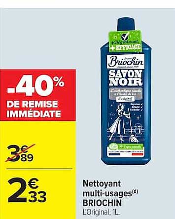 Brocchin Savon Noir