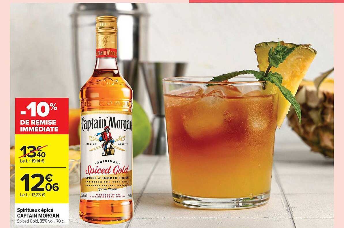 CAPTAIN MORGAN Spiced Gold