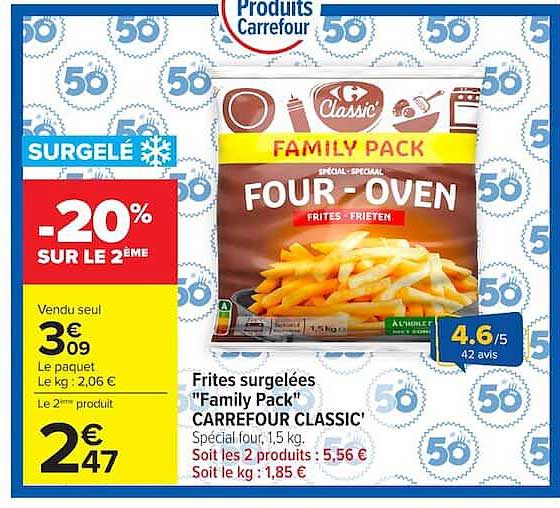 Carrefour Classic' Family Pack