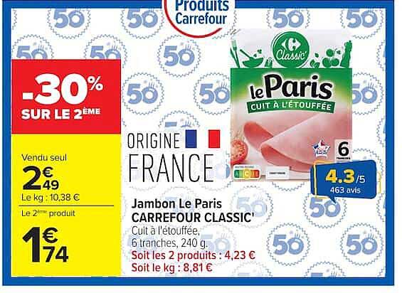 Carrefour Classic' le Paris END
