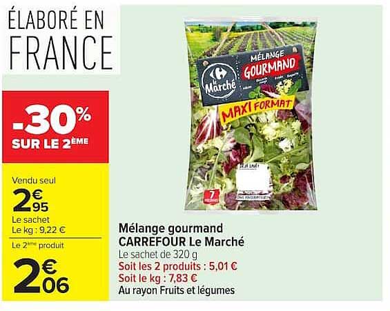 Carrefour Le Marché Mélange gourmand