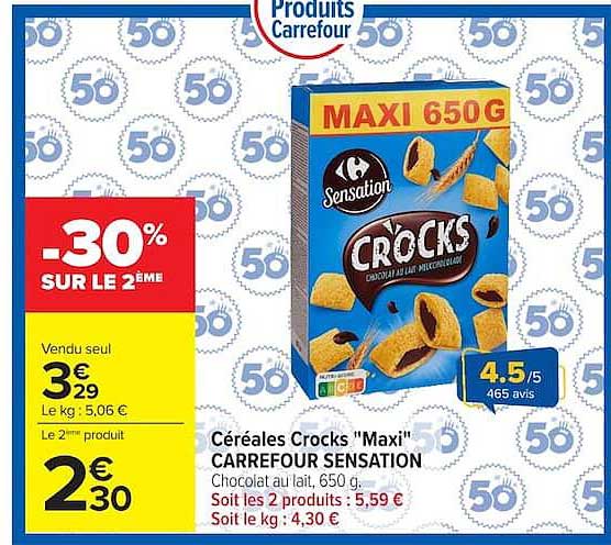 CARREFOUR SENSATION Crocks Maxi