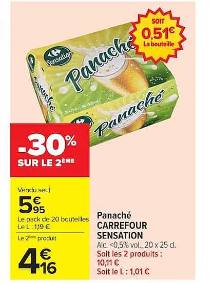Carrefour Sensation Panaché
