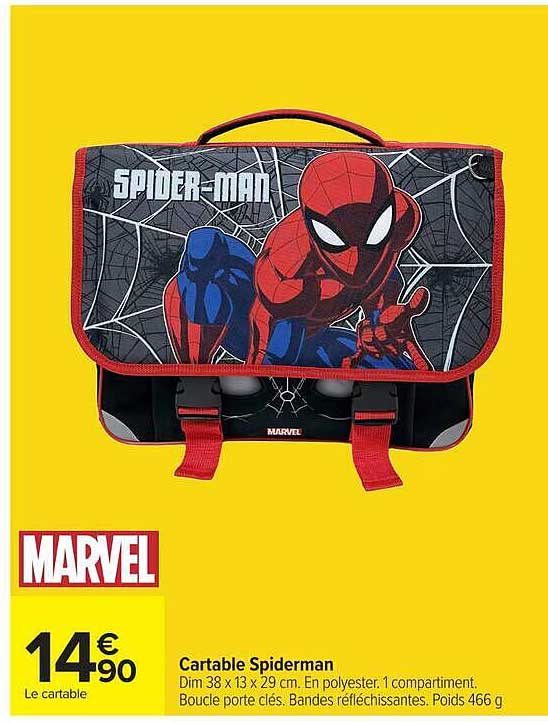 Cartable Spiderman