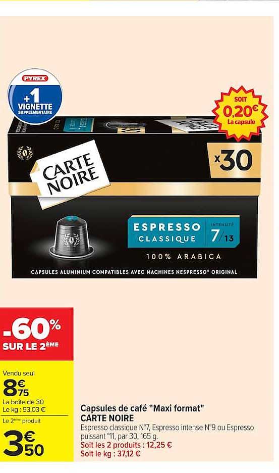 CARTE NOIRE Espresso Classique