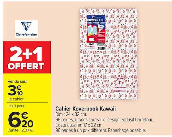 Clairefontaine Koverbook Kawaii