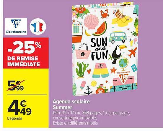 Clairefontaine L'agenda