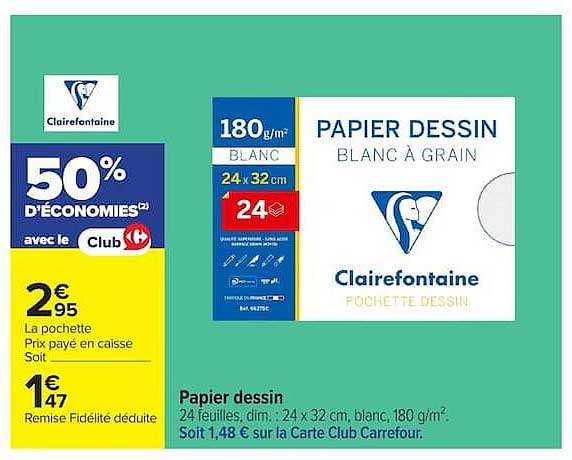 Clairefontaine Papier dessin