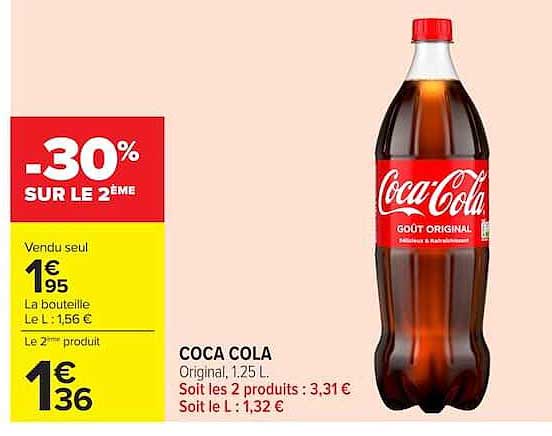 COCA COLA Original, 1,25 L