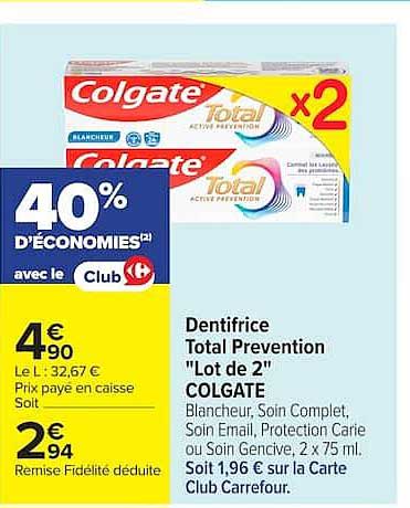 Colgate Total Prevention