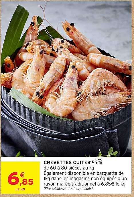 CREVETTES CUITES