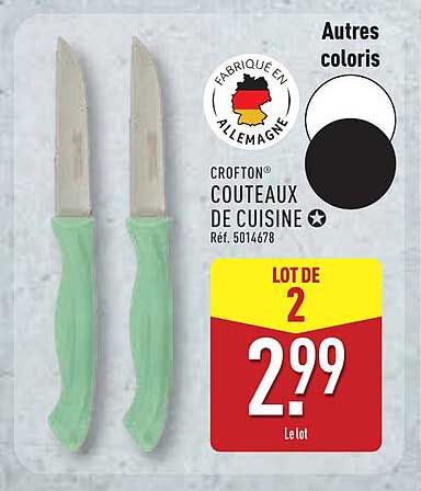 CROFTON COUTEAUX DE CUISINE