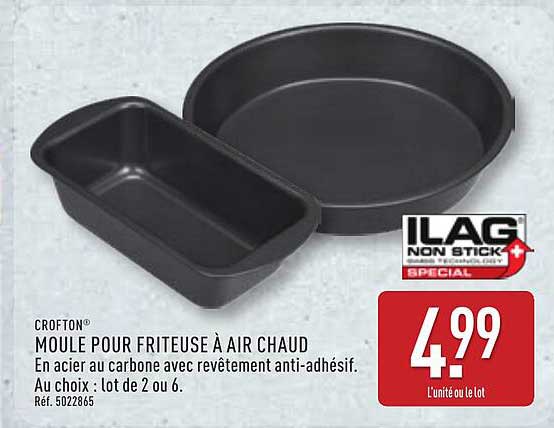 CROFTON MOULE POUR FRITEUSE À AIR CHAUD