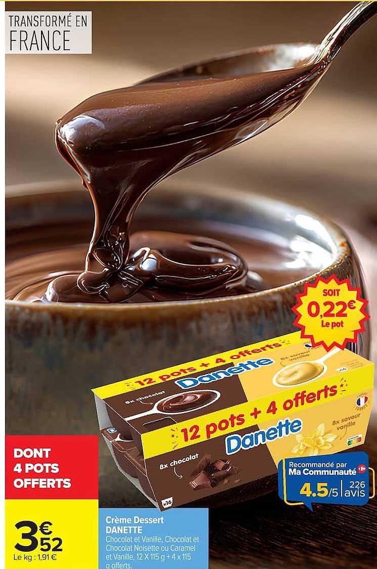 Danette Crème Dessert