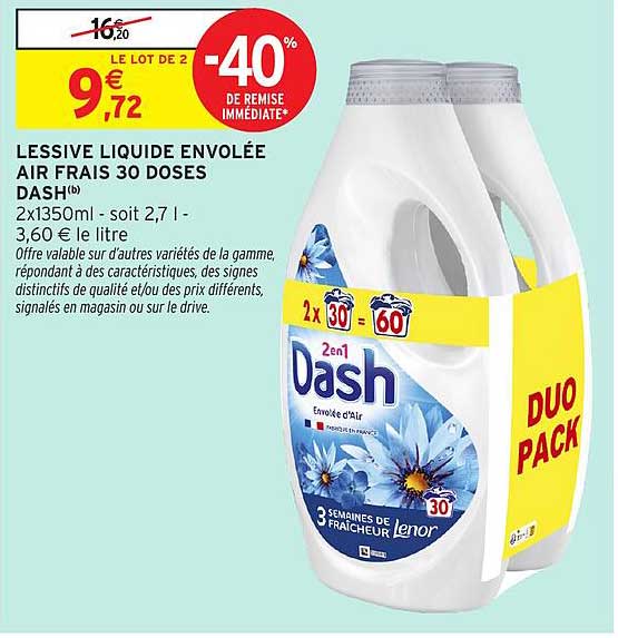 Dash Envolée d'Air