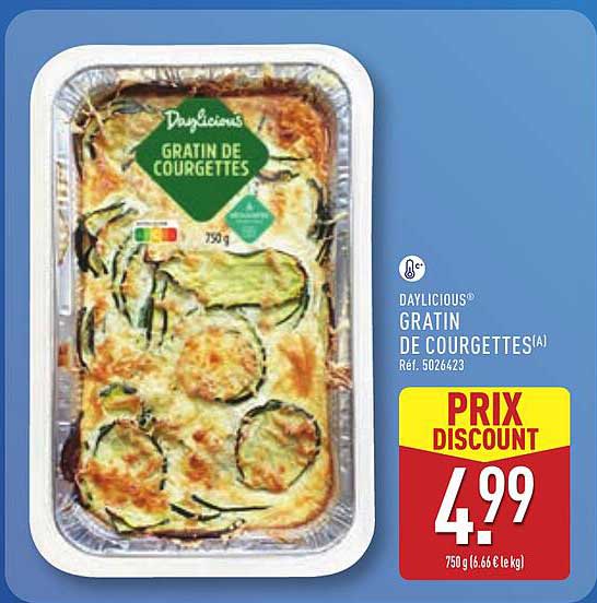 Daylicious Gratin de courgettes