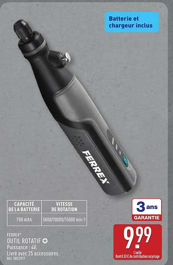FERREX Outil rotatif