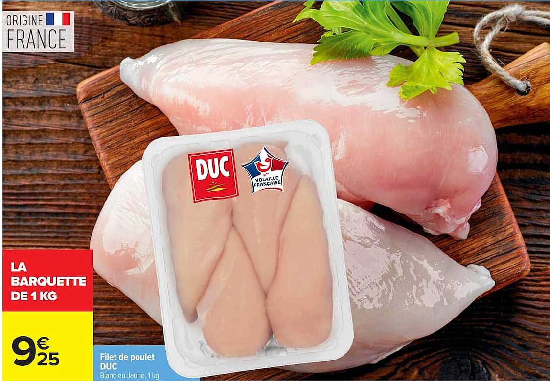 Filet de poulet DUC