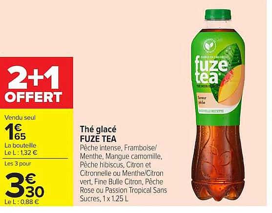 FUZE TEA Thé glacé