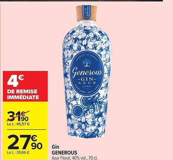 Generous Gin Azur