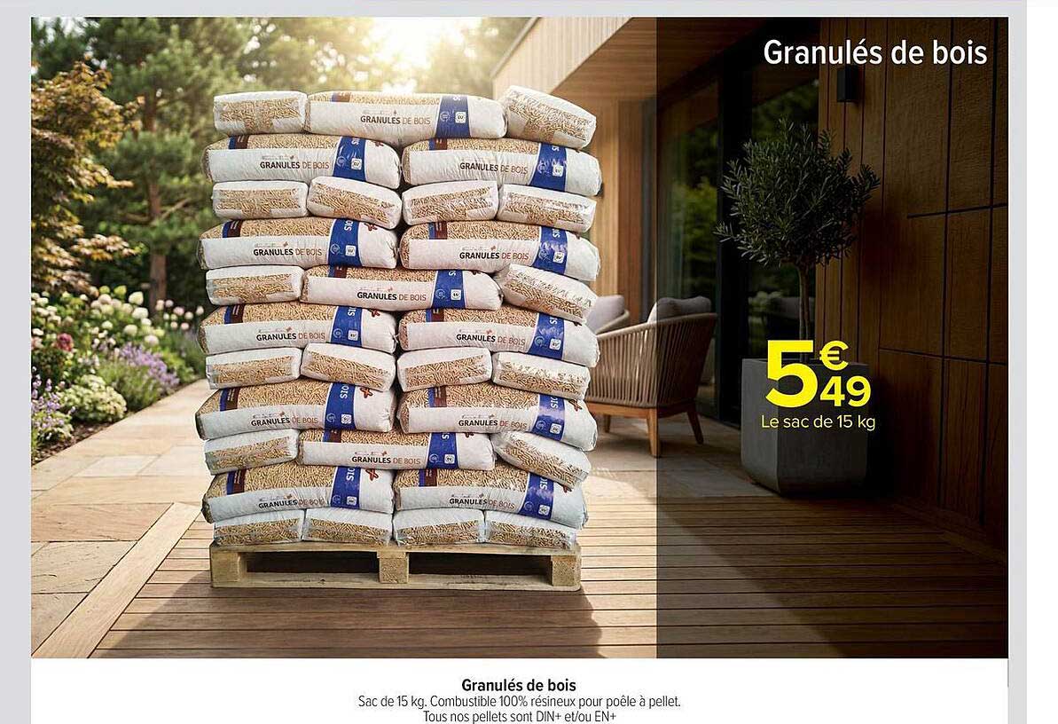 Granulés de bois