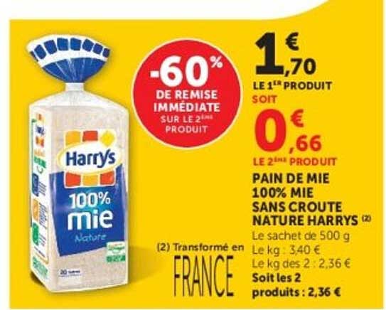 Harrys 100% mie Nature