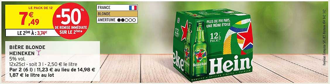 Heineken Bière Blonde