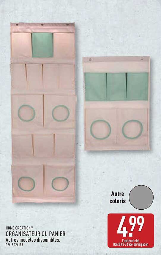 HOME CREATION ORGANISATEUR OU PANIER