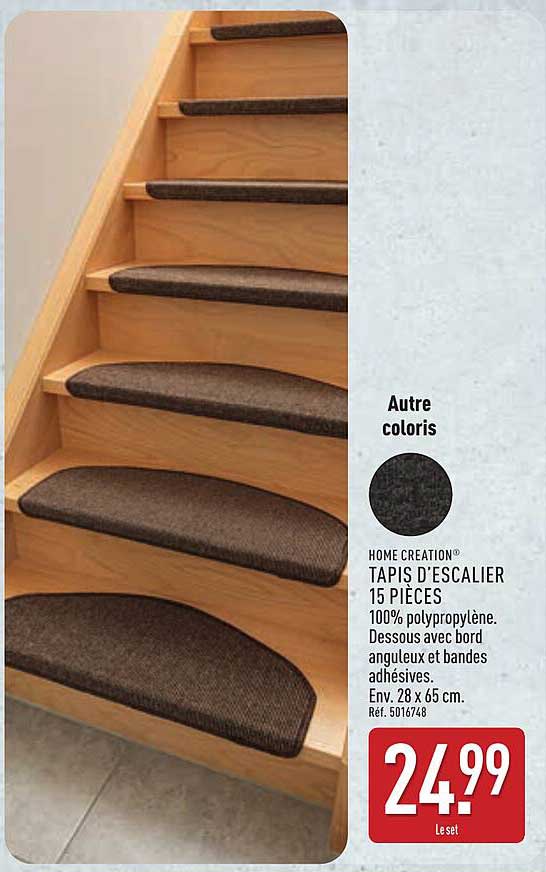 HOME CREATION TAPIS D'ESCALIER