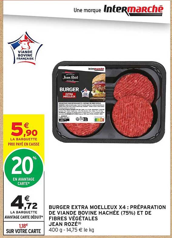 Jean Rozé Burger Extra Moelleux