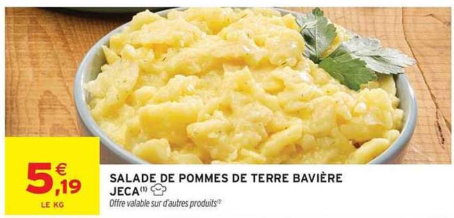 Jeca Salade de pommes de terre Bavière