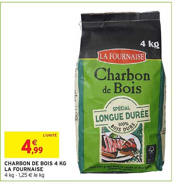 LA FOURNAISE Charbon de Bois