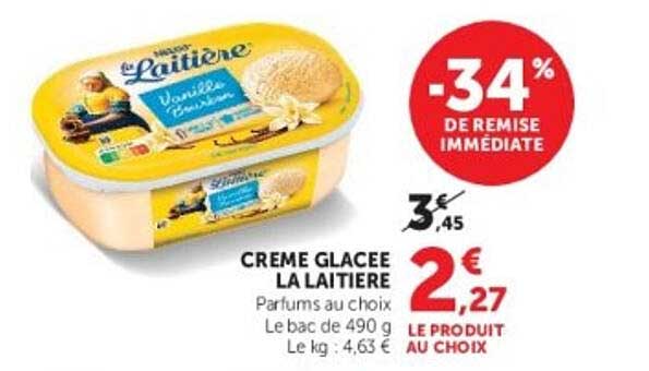 La Laitière Crème glacée