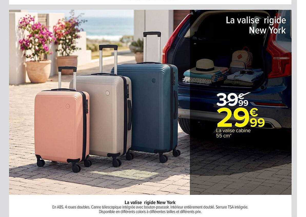 La valise rigide New York