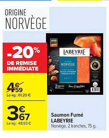 Labeyrie Saumon Fumé