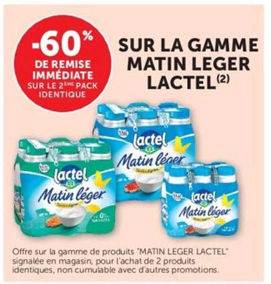 Lactel Matin léger